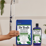 Dr Teal’s Jabón Líquido Corporal Con Sal Pura De Epsom, Eucalipto Y Hierbabuena 710ml