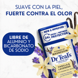 Dr Teal’s Desodorante Sin Aluminio con Lavanda y Vainilla