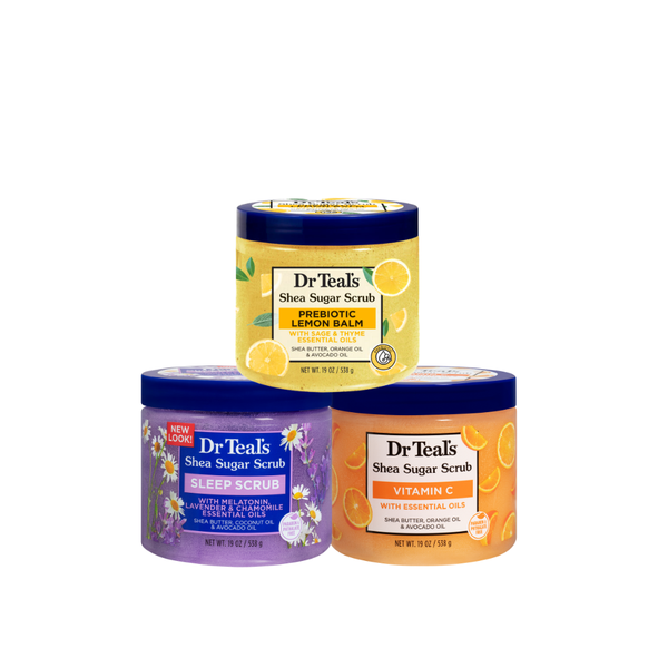 Dr. TEALS Set 3p Exfoliantes de Azúcar