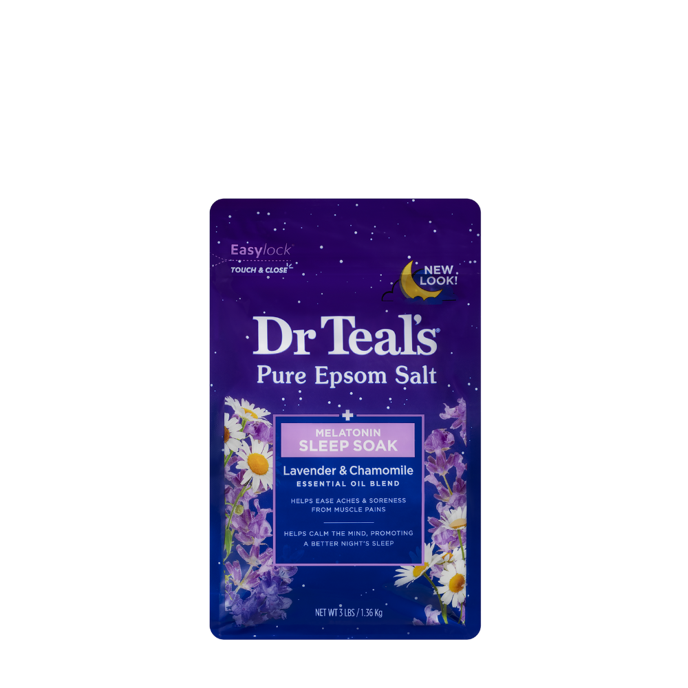 Dr Teal’s Sal Epsom Melatonina 3lbs