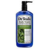 Dr Teal’s Jabón Líquido Corporal Con Sal Pura De Epsom, Eucalipto Y Hierbabuena 710ml